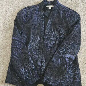 Coldwater Creek Women’s Blazer – Size M (10–12) – Classic Fit, Fully Lined